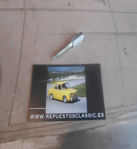 MZ01 TORNILLO MEZCLA AIRE, RALENTÍ WEBER 32 DIRE, 32 DIR RENAULT 12, RENAULT 5 (45 mm LARGO TOTAL, 25 mm ROSCA A PUNTA)