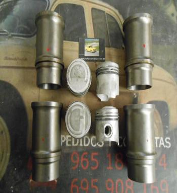 16 EQUIPO MOTOR RENAULT 65 mm CON DOBLE DEFLECTOR RENAULT 4, 5, 6, 7, 8