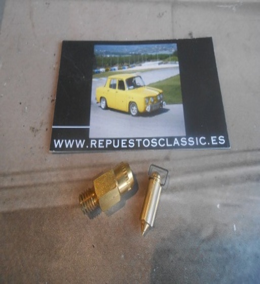 AS22 AGUJA CARBURADOR WEBER 175 SERIES ICP, DMTR, DAT, IBA, ICEV, DIR, TL SEAT 600, 850, 127, RENAULT 5, 12