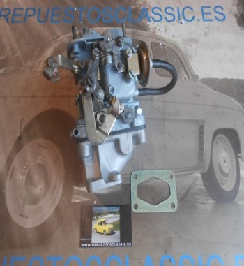 CW-75 CARBURADOR WEBER 32 DMTR SEAT 127 1010 CON BASE IDEAL PREPARACIONES 127, 600 Y 850