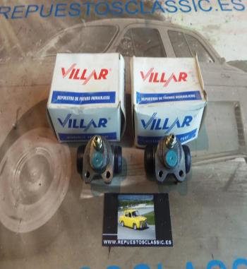 ST168 JUEGO BOMBINES FRENO TRASERO FORD FIESTA 1.6 DIESEL 84>89 (15mm) ROSCA 10x100 CIERRE CONO REF VILLAR 623.5765