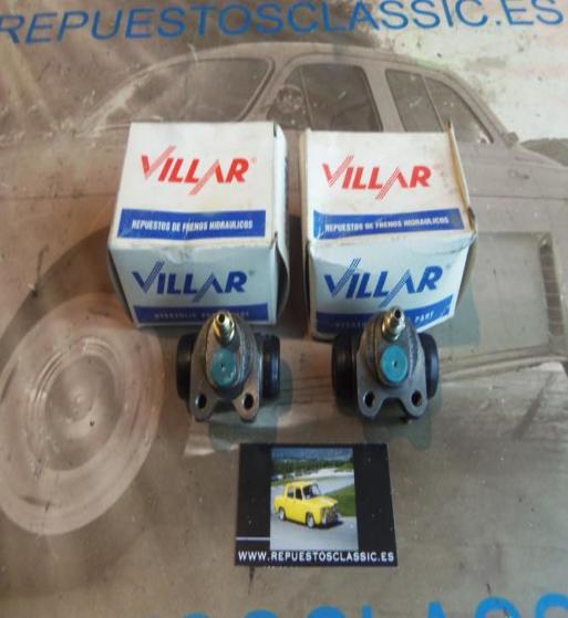 ST168 JUEGO BOMBINES FRENO TRASERO FORD FIESTA 1.6 DIESEL 84>89 (15mm) ROSCA 10x100 CIERRE CONO REF VILLAR 623.5765