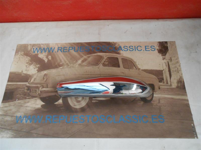 PUNTERA TRASERA RENAULT DAUPHINE, ONDINE, GORDINI, RENAULT 4 L