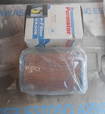 PA506 FILTRO AIRE ORIGINAL PUROLATOR SEAT 600, 800