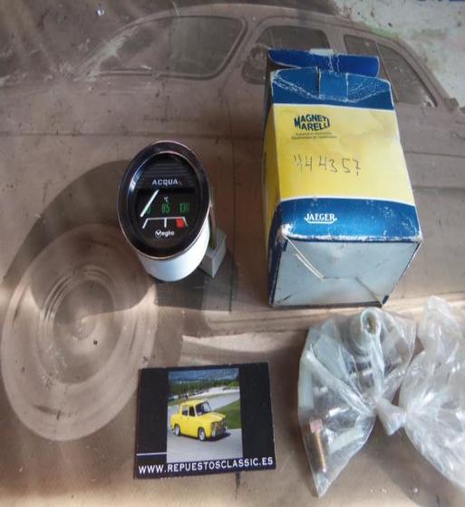CK570 RELOJ INDICADOR TEMPERATURA AGUA SEAT, RENAULT, SIMCA, TALBOT, CITROEN Y OTROS 12v , VEGLIA 444357 , DIAMETRO 51mm