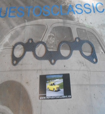 JUNTA COLECTOR ESCAPE REFORZADA ALMA METÁLICA (1,5 mm) SEAT 600