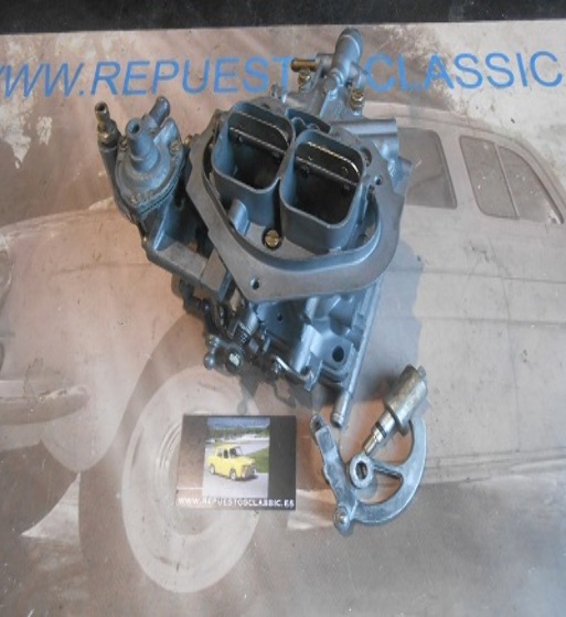 CW-93 CARBURADOR WEBER 32 DARA 38 RENAULT 18, FUEGO CON KIT PARA MOTORES 1.8 Y 2.0 INTERCAMBIO