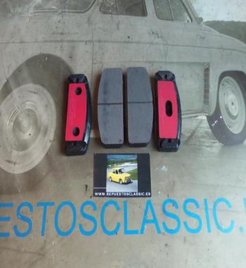 TV202000R PASTILLAS DE FRENO DELANTERAS CERAMICAS ALTO RENDIMIENTO R8, R10, ONDINE, GORDINI, ALPINE A110