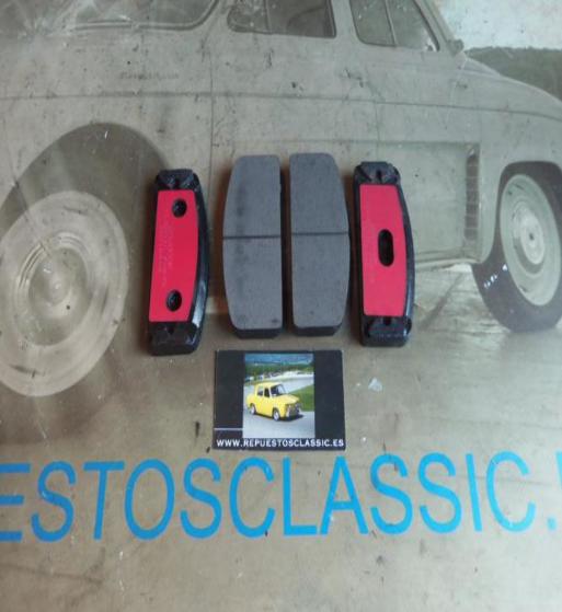 TV202000R PASTILLAS DE FRENO DELANTERAS CERAMICAS ALTO RENDIMIENTO R8, R10, ONDINE, GORDINI, ALPINE A110