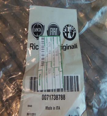 MOS44  CABLEADO VALVULA HIDRAULICA TRANSMISION AUTOMATICA FIAT IDEA, PANDA, PUNTO LANCIA MUSA, YPSILON REF71738788