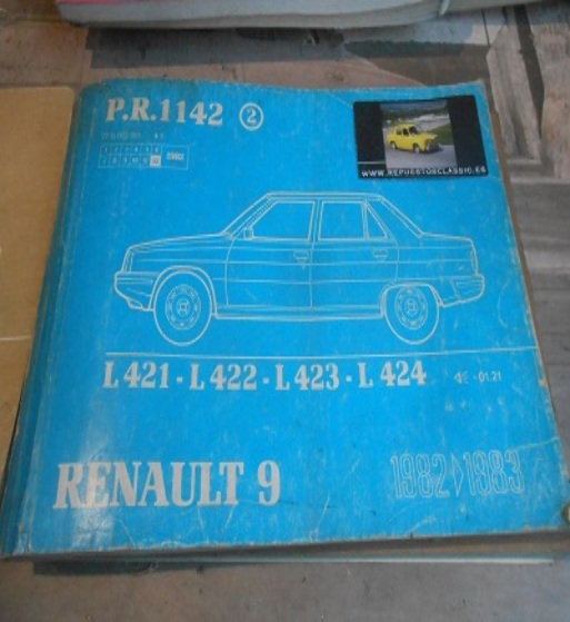 L105 CATALOGO PIEZAS DE RECAMBIO RENAULT 9 PR1142 (3)