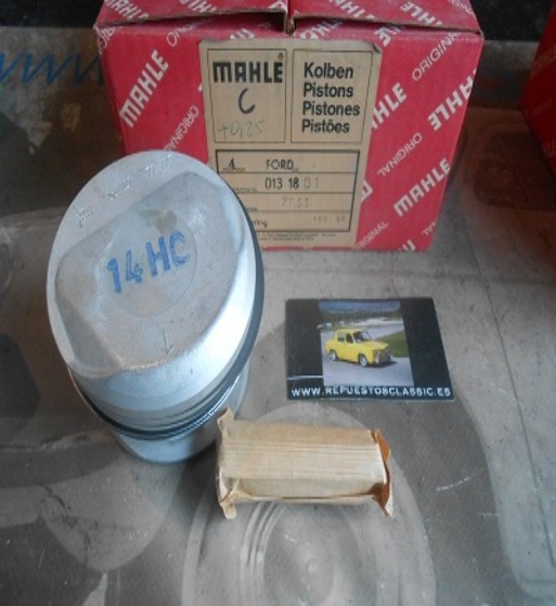 116 PISTONES FORD ESCORT MKIV, ORION MK2 MOTOR 1400  73,53 mm