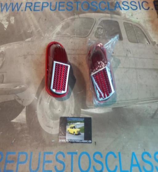 IRE533 JUEGO TULIPAS PILOTOS TRASEROS RENAULT 4CV