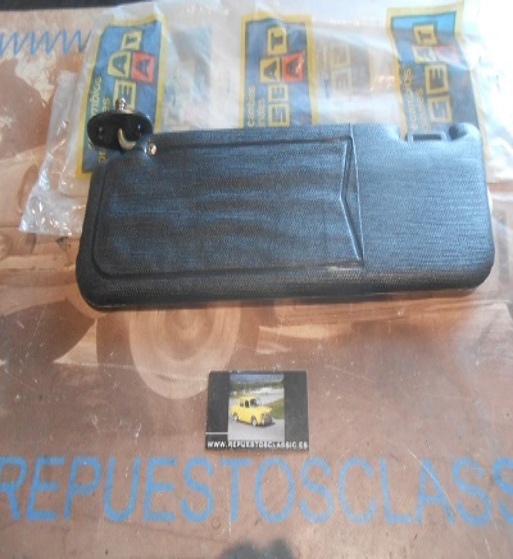 SOL6 PARASOL IZQUIERDO ORIGINAL SEAT 131 NEGRO BLANCO