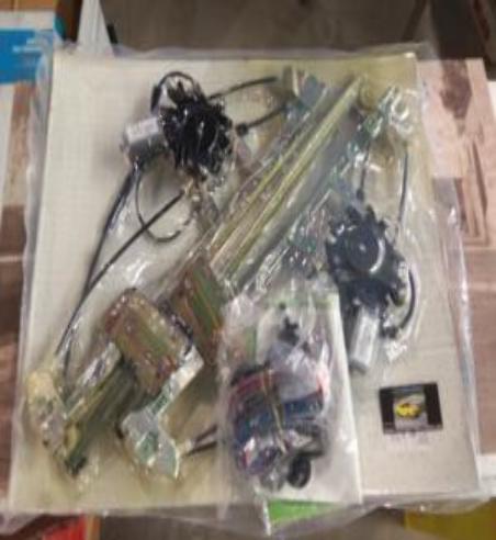 VN37 P4 JUEGO ELEVALUNAS ELECTRICOS VOLKSWAGEN SHARAN PUERTAS DELANTERAS INCLUYE KIT DE INSTALACION COMPLETO