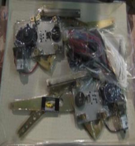 TA15 P4 JUEGO ELEVALUNAS ELECTRICOS TOYOTA COROLLA 3PUERTAS 8/87>8/92 INCLUYE KIT DE INSTALACION COMPLETO