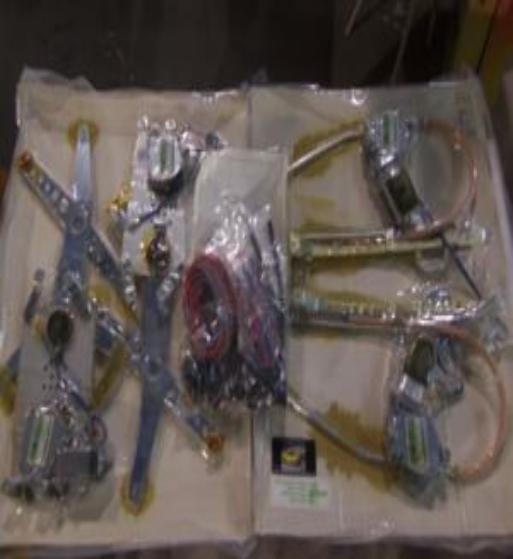 OV19 P5 JUEGO ELEVALUNAS ELECTRICOS OPEL VECTRA-NEW CAVALIER PUERTAS DELANTERAS Y TRASERAS INCLUYE KIT DE INSTALACION COMPLETO