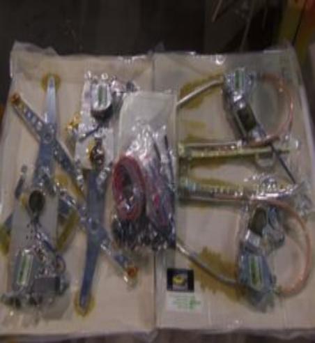 OV19 P5 JUEGO ELEVALUNAS ELECTRICOS OPEL VECTRA-NEW CAVALIER PUERTAS DELANTERAS Y TRASERAS INCLUYE KIT DE INSTALACION COMPLETO
