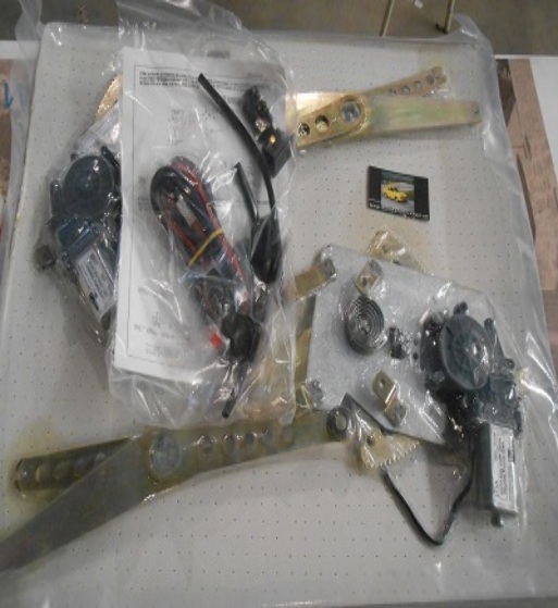 NS33 P6 JUEGO ELEVALUNAS ELECTRICOS NISSAN VANETTE C220 INCLUYE KIT DE INSTALACION COMPLETO