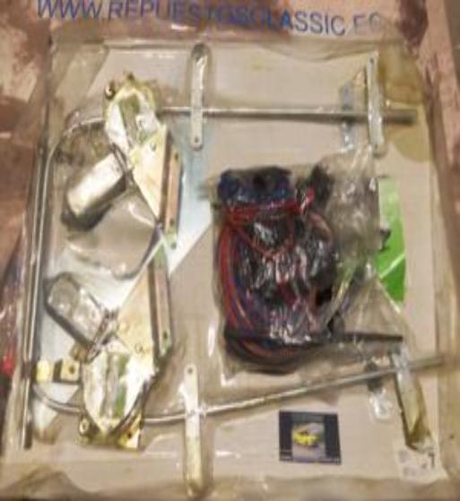 MR30P7 JUEGO ELEVALUNAS ELECTRICOS MERCEDES SERIE G PUERTAS TRASERAS INCLUYE KIT DE INSTALACION COMPLETO