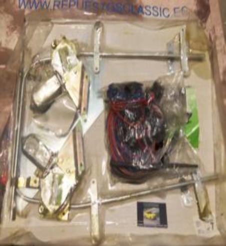 MR30P7 JUEGO ELEVALUNAS ELECTRICOS MERCEDES SERIE G PUERTAS TRASERAS INCLUYE KIT DE INSTALACION COMPLETO