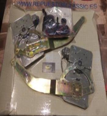 FD19P7 JUEGO ELEVALUNAS ELECTRICOS FORD TRANSIT 1/86>7/94  3PUERTAS   INCLUYE KIT DE INSTALACION COMPLETO
