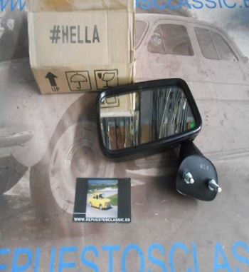 RET52* RETROVISOR EXTERIOR IZQUIERDO FORD FIESTA MK1, CAPRI, ESCORT, GRANADA, TAUNUS HELLA 8SA004459-041