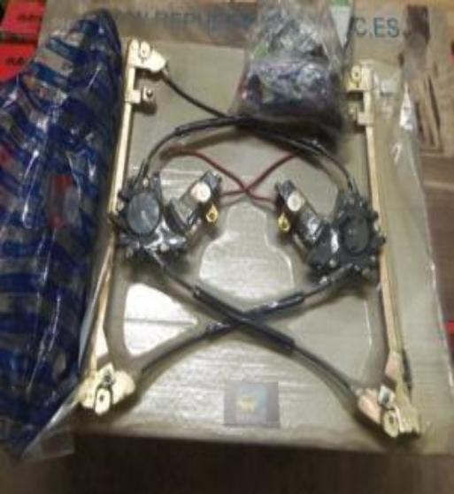 FA35P8 JUEGO ELEVALUNAS ELECTRICOS FIAT PUNTO 3PUERTAS >8/99 INCLUYE KIT DE INSTALACION COMPLETO