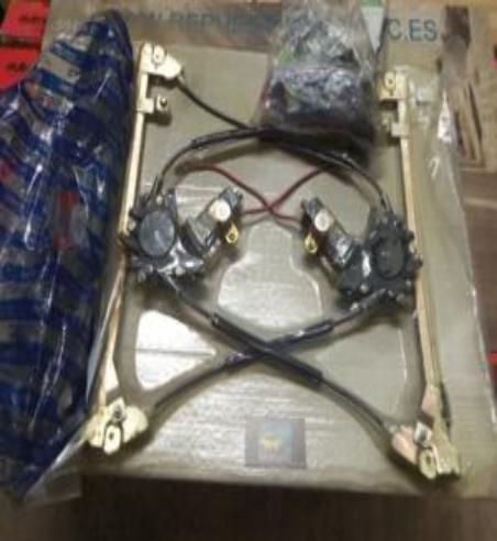 FA35P8 JUEGO ELEVALUNAS ELECTRICOS FIAT PUNTO 3PUERTAS >8/99 INCLUYE KIT DE INSTALACION COMPLETO