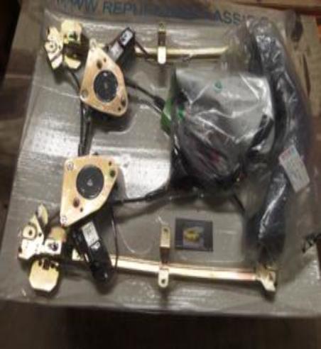 AU18P8 JUEGO ELEVALUNAS ELECTRICOS AUDI 80 10/93> PUERTAS DELANTERAS INCLUYE KIT DE INSTALACION COMPLETO
