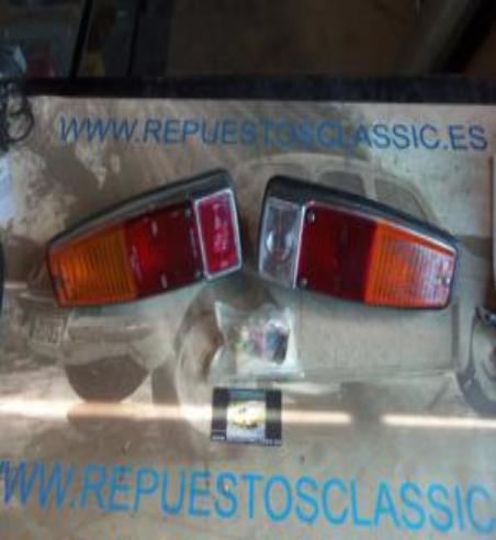 IRE535 JUEGO PILOTOS TRASEROS CON MARCHA ATRAS E INTERRUPTOR RENAULT 8 1º SERIE, ALPINE A110