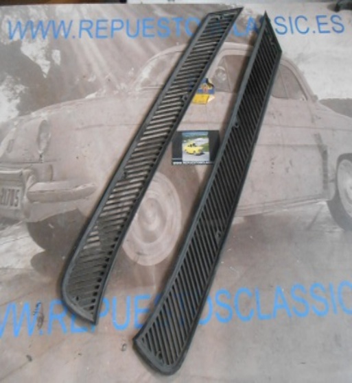 PS2 JUEGO REJILLAS AIREACION MONTANTE TRASERO SEAT 131 ORIGINAL SEAT