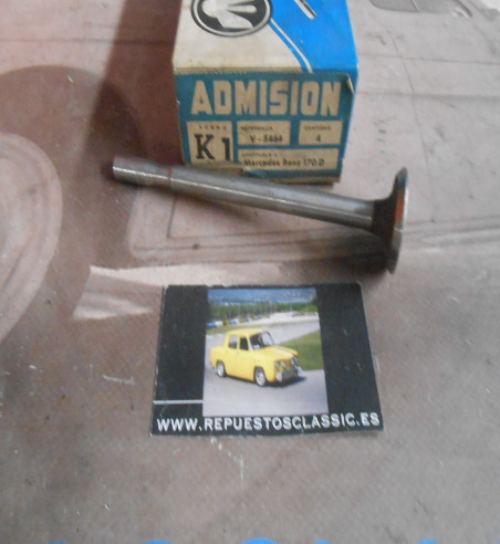 PDS7 JUEGO VALVULAS ADMISION MERCEDES MB 170D MOTOR OM636