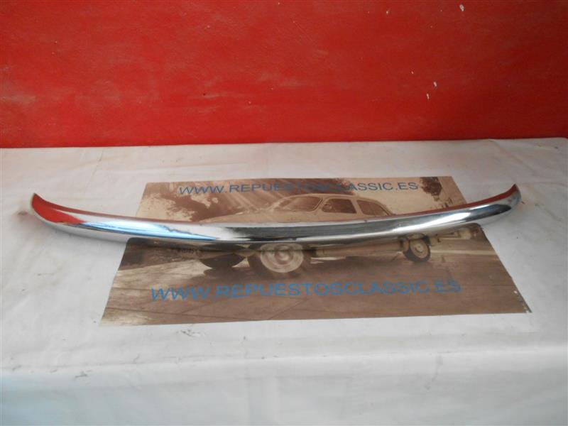 PARAGOLPES DELANTERO SEAT 600 D, E, L MATERIAL NUEVO DE ÉPOCA EN PERFECTO ESTADO. ÚNICO EN STOCK