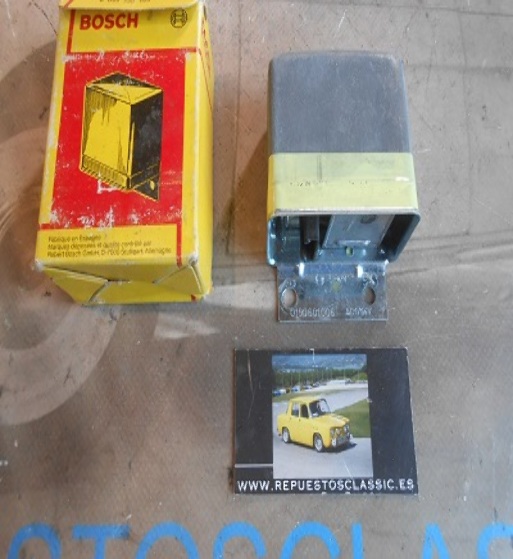 0190601009 P3 REGULADOR ALTERNADOR BOSCH RENAULT 5 ALPINE, 4, 5, 6, 7, 12, 18