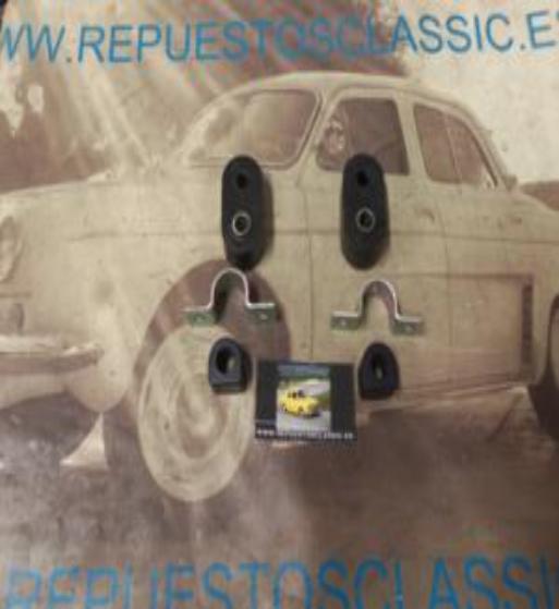 7761604* KIT COMPLETO BARRA ESTABILIDAD 16 mm, CASQUILLO CORTO (12 MM) RENAULT 5, 4, 6, 7