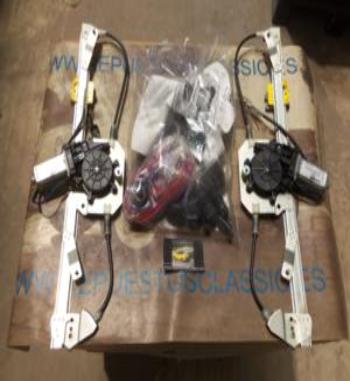 CN57 P11 JUEGO ELEVALUNAS ELECTRICOS  CITROEN NEMO 2 PUERTAS INCLUYE KIT DE INSTALACION COMPLETO