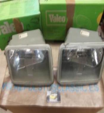 IRE34* JUEGO FAROS RENAULT 18 CIBIE - VALEO H4 REGULACION POR CABLE