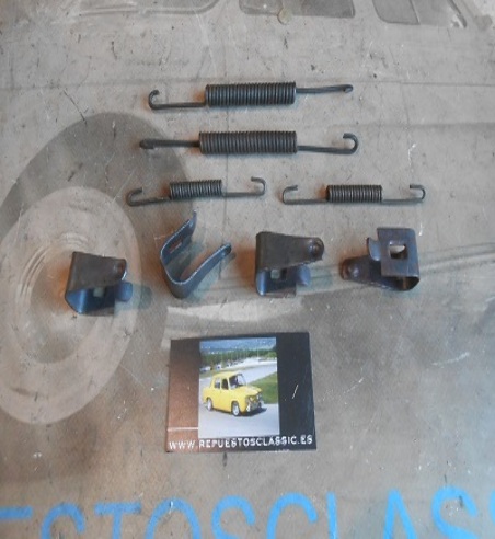 VR113 KIT MUELLES Y GRAPAS ZAPATAS DE FRENO RENAULT GORDINI, 4, 6, 8, 10