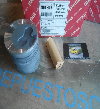 141 JUEGO PISTONES OPEL ASCONA, KADETT D, E 1.6 D MAHLE 80,0 mm