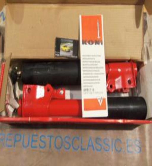 87S-2068JUEGO AMORTIGUADORES REGULABLES KONI TRASEROS SEAT RITMO, RONDA