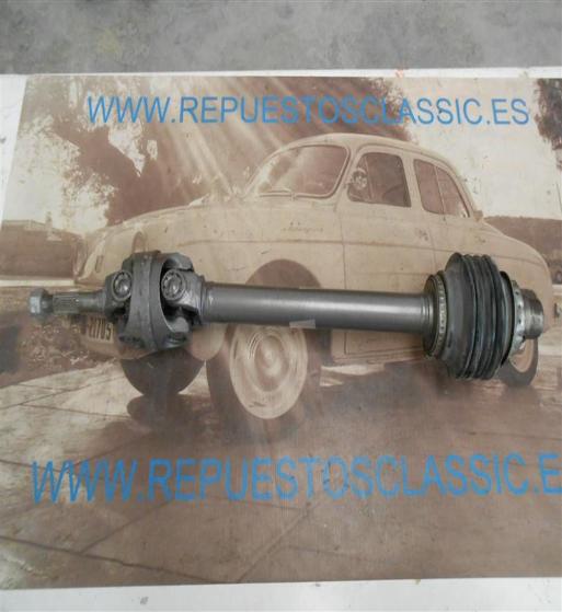 RNT195P3 TRANSMISION PALIER RENAULT 6 CRUCETA SIN FUELLE 630mm. ESTRIAS L/R 23, L/C 23