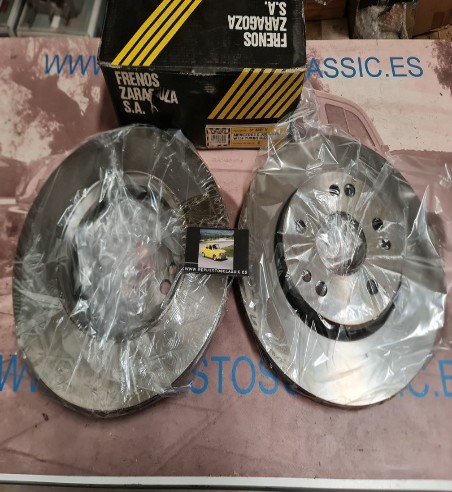 PFR01 613261V DISCO FRENO VENTILADO MERCEDES CLASE E W124 295 mm ANTIGUO STOCK FRENOS ZARAGOZA