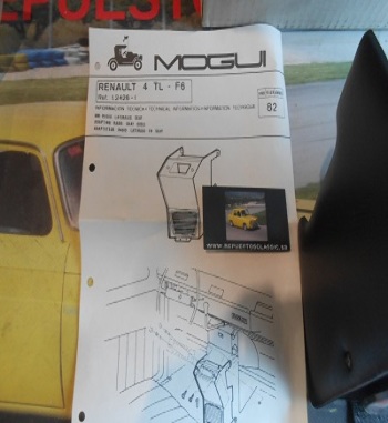 ER-11 MUEBLE RADIO RENAULT 4 TL, F6