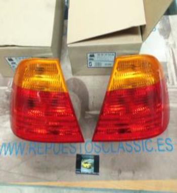 62341/342 PY1N2 JUEGO PILOTOS TRASEROS BMW SERIE 3 E46/2 COUPE, CABRIO (2-99>12-07) SIN PORTALAMPARAS
