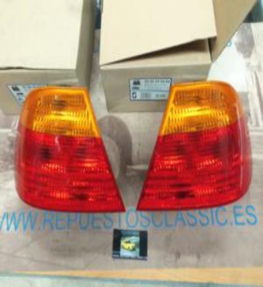 62341/342 PY1N2 JUEGO PILOTOS TRASEROS BMW SERIE 3 E46/2 COUPE, CABRIO (2-99>12-07) SIN PORTALAMPARAS