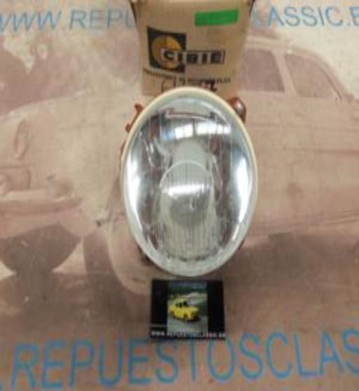 61677 PV1N2 FARO DELANTERO IZQUIERDO CIBIE FOCO EUROPEO SIN LUZ  POSICION CITROEN DYANE ->79 , MEHARI, RENAULT 4CV