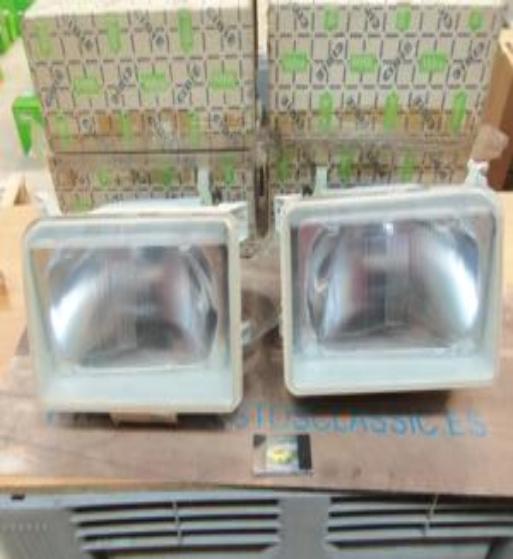 61806/807 PV2N2 JUEGO FAROS DELANTEROS FOCO EUROPEO TALBOT SOLARA VALEO - CIBIE