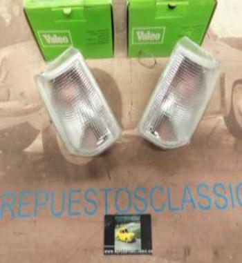 084433/434+PV4N2 JUEGO PILOTOS INTERMITENTES DELANTEROS BLANCO VALEO OPEL CORSA A 90> SIN PORTALAMPARAS