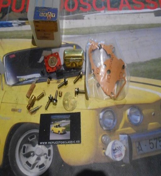 JS04 SUPER KIT REPARACION CARBURADOR WEBER 32 ICEV SEAT 127, PANDA, MARBELLA ORIGINAL SEAT